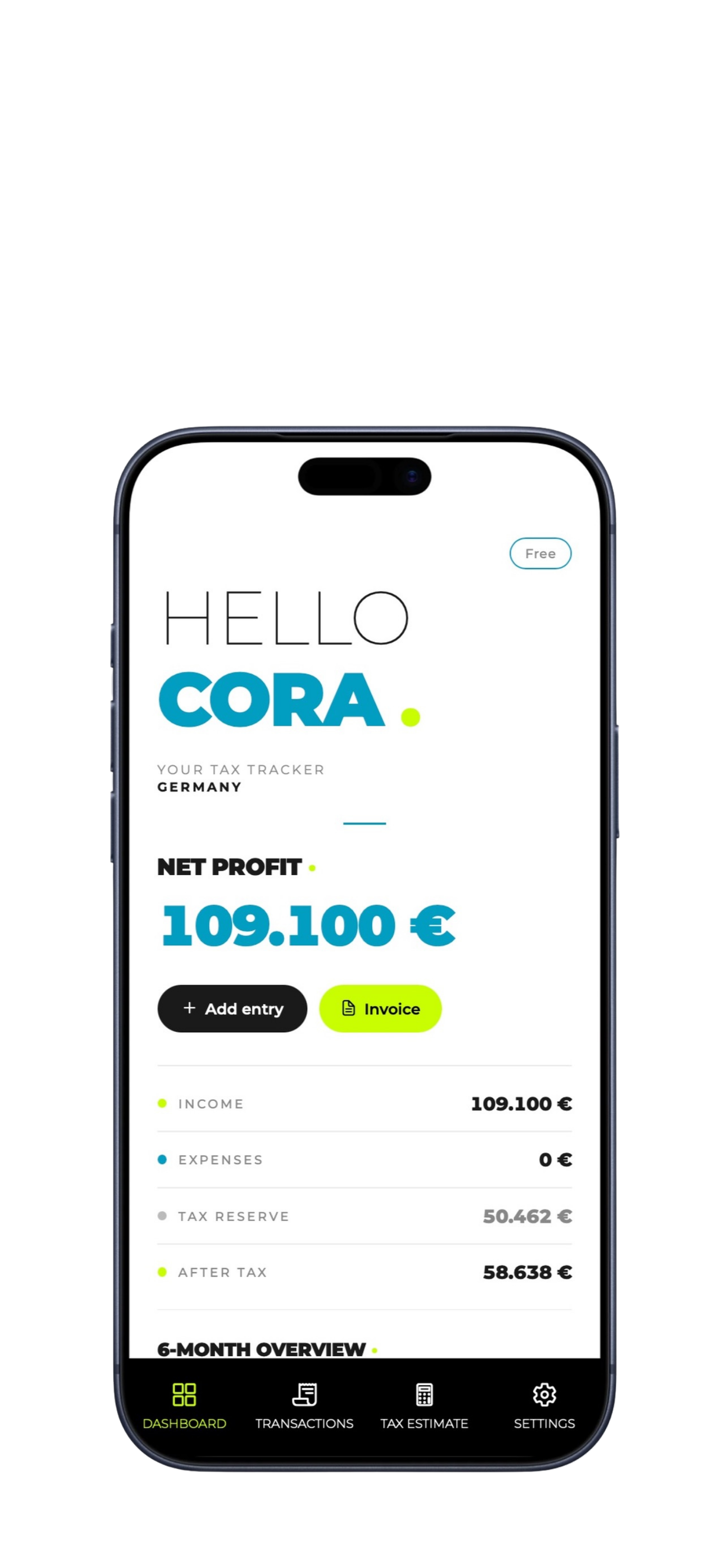 FreelanceFlow dashboard